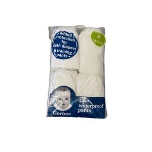 Gerber 4 Pack Waterproof Pants Size 2T (28-32 lbs) Reusable